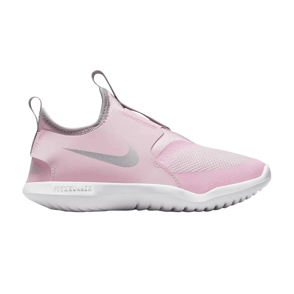 Krossovki-Nike-Flex-Runner-PS-Pink-Foam-Metallic-Silver
