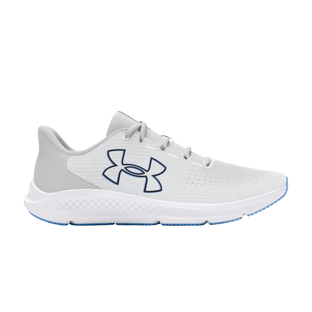 Кроссовки Under Armour Charged Pursuit 3 'Big Logo - White Grey Midnight Navy'