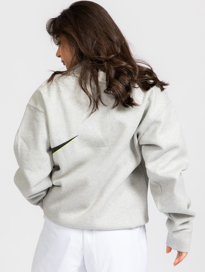 Толстовка Nike x Kim Jones Fleece Crewneck Grey