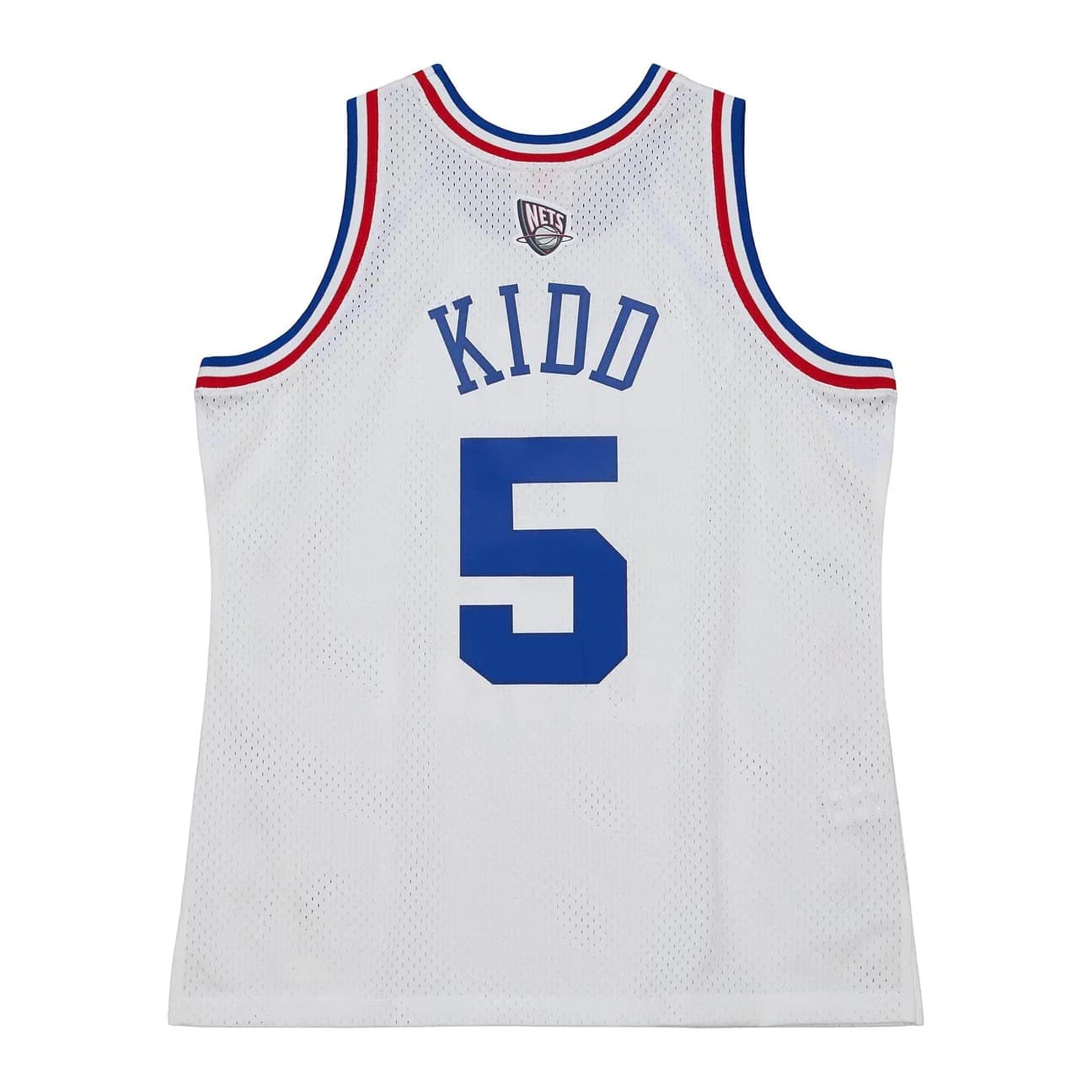 Баскетбольная джерси 2003 All Star Game Jason Kidd #5 Swingman Hardwood Classics White Jersey