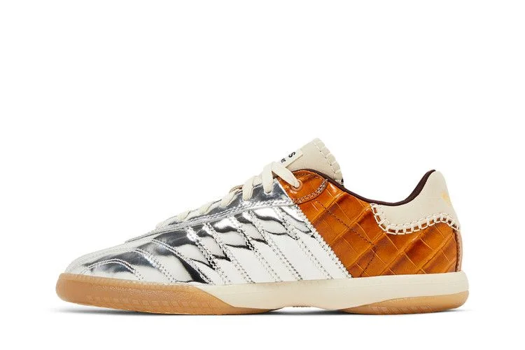 Кроссовки Wales Bonner x adidas Samba Millennium 'Silver Metallic Easy Yellow'