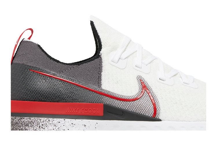 Кроссовки Nike React Infinity Run Flyknit 'White University Red'