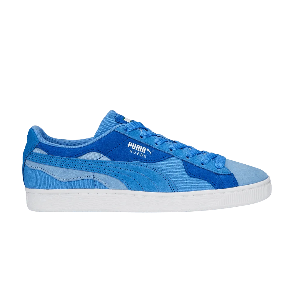 Кроссовки Puma Suede 'Camowave Earth - Dusky Blue'