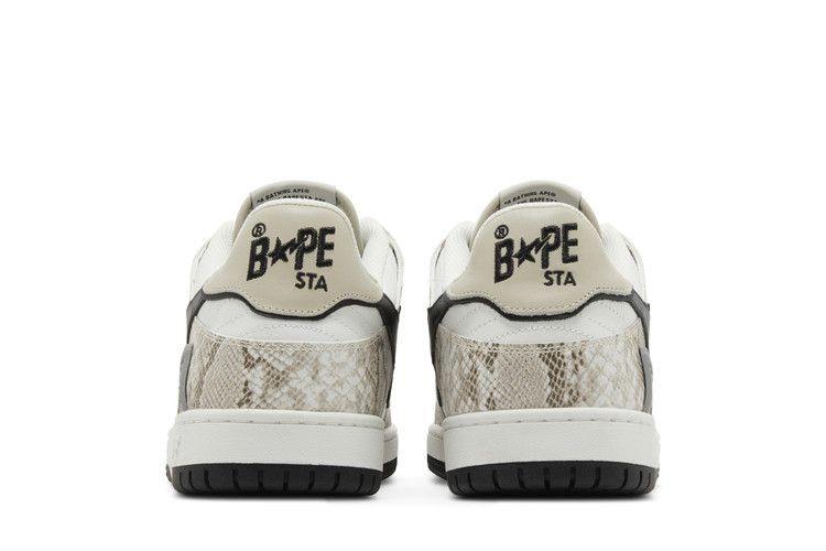 Кроссовки BAPE Sk8 Sta #1 'Beige Snakeskin'