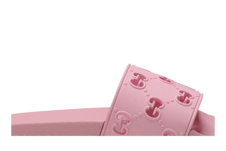 Кроссовки Gucci Wmns GG Slide Rubber 'Pink'