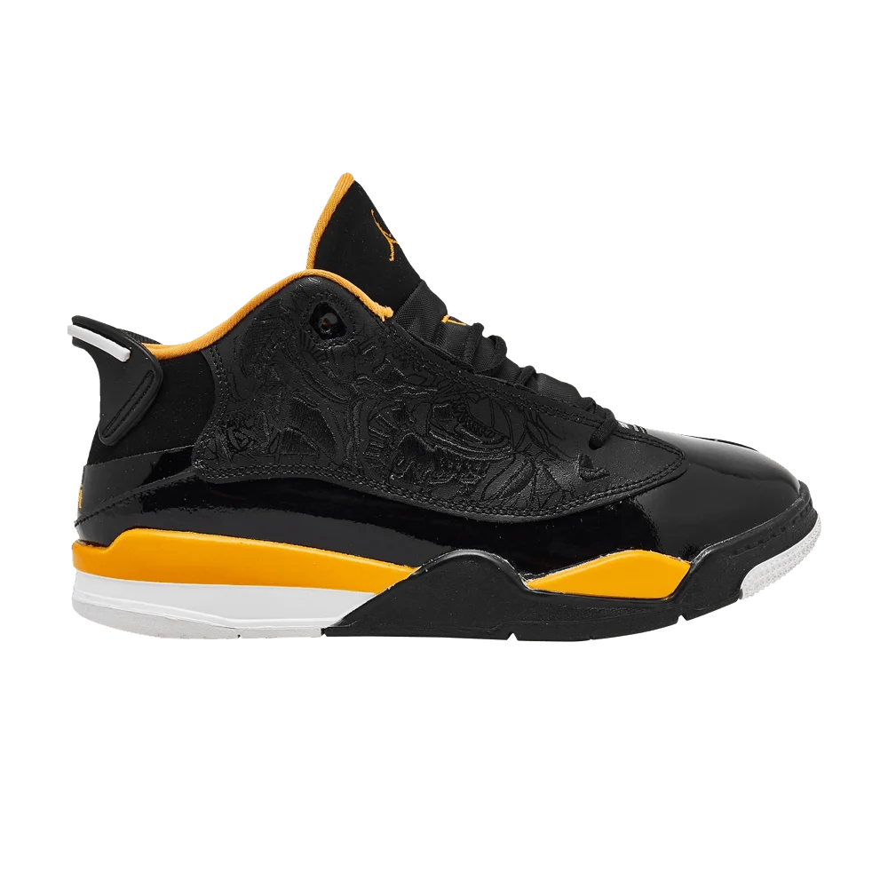 Krossovki-Air-Jordan-Dub-Zero-PS-Black-Taxi