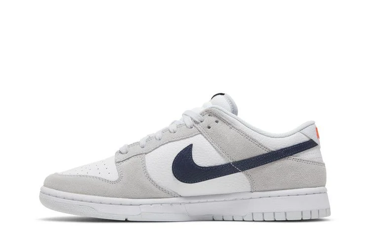 Кроссовки Nike Dunk Low 'Mini Swoosh - Football Grey Midnight Navy'