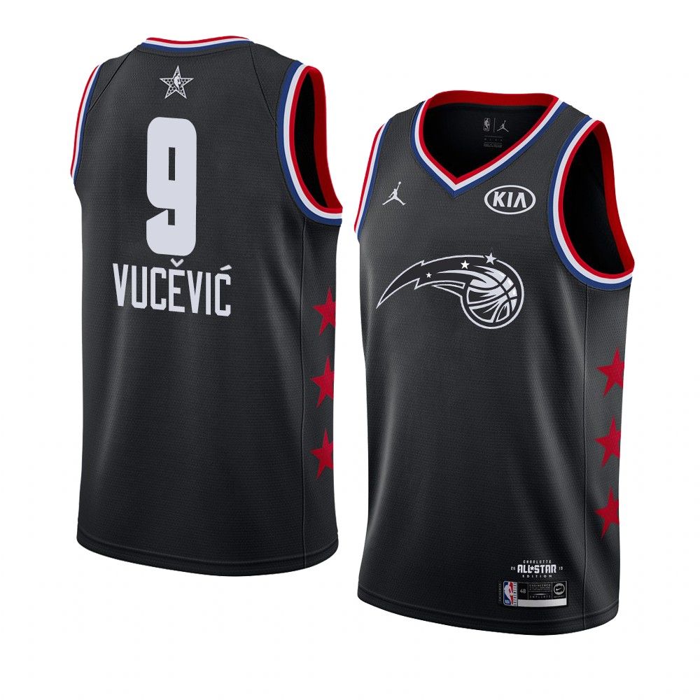 2019-NBA-All-Star-Orlando-Magic-Nikola-Vucevic-9-Black-Swingman-Jersey