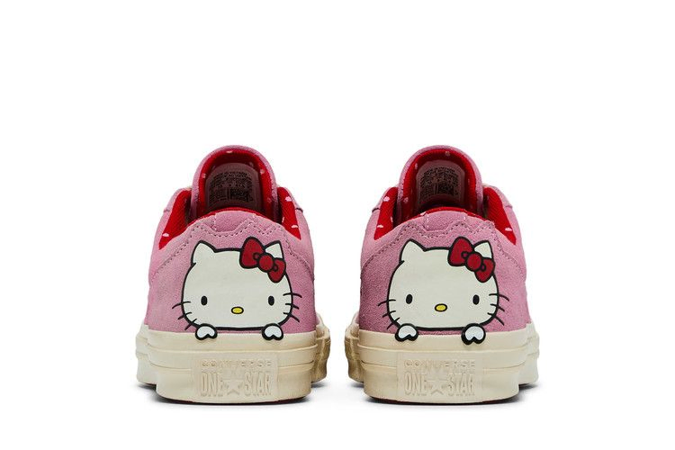 Кроссовки Hello Kitty x Converse One Star Suede Low Top 'Prism Pink'