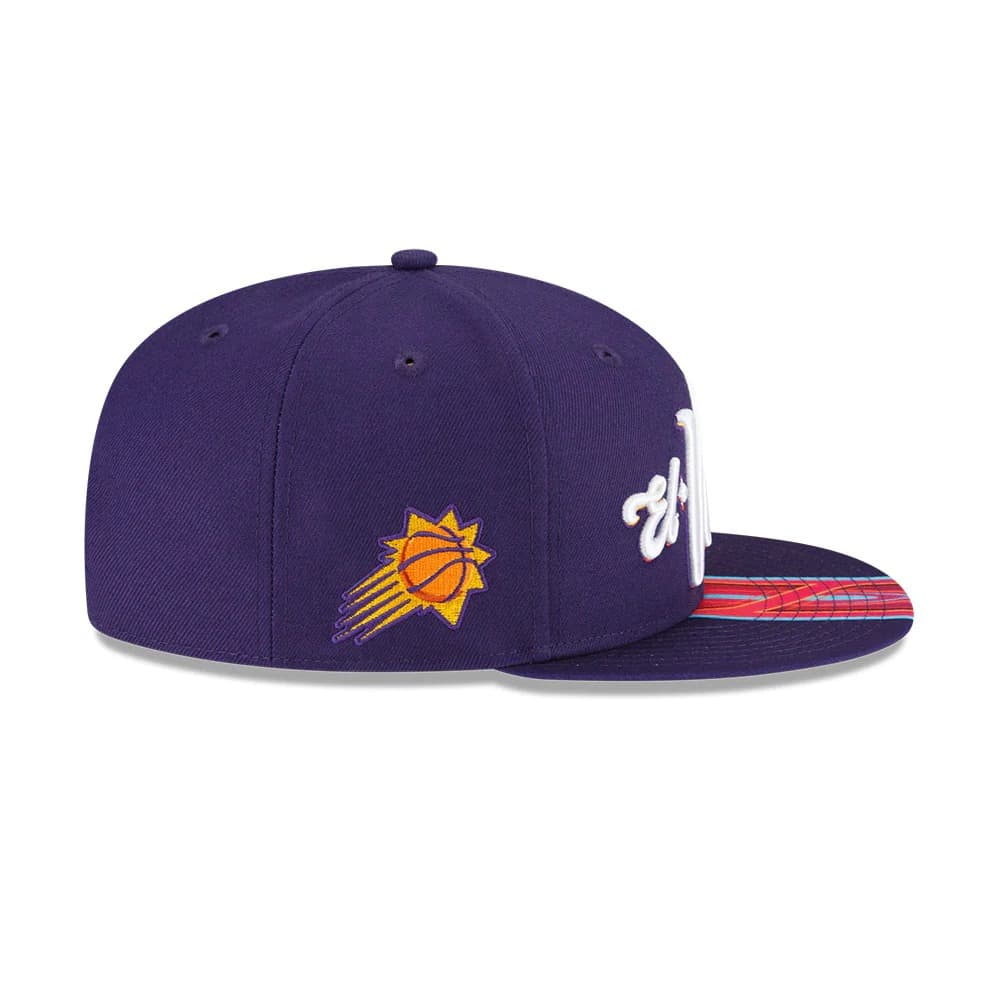 Бейсболка New Era Phoenix Suns 9FIFTY 2024 City Edition NBA Snapback Hat