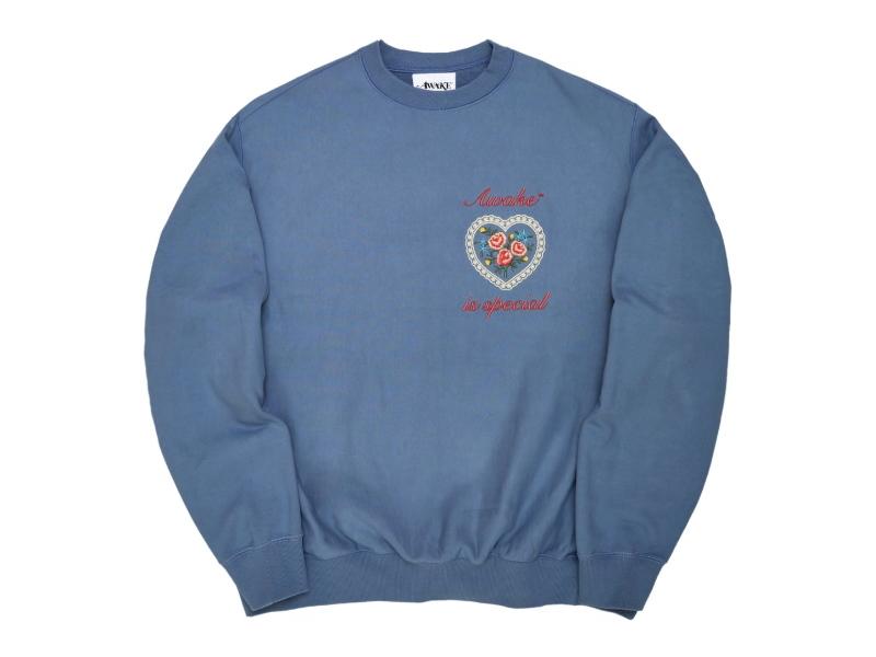 Свитшот Awake Is Special Crewneck Sweatshirt Steel Blue