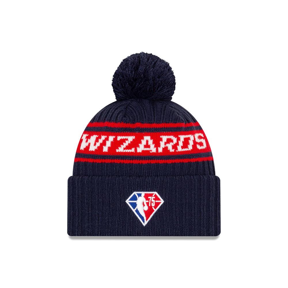 Шапка New Era Washington Wizards 2021 Draft Edition Pom Knit NBA Beanie