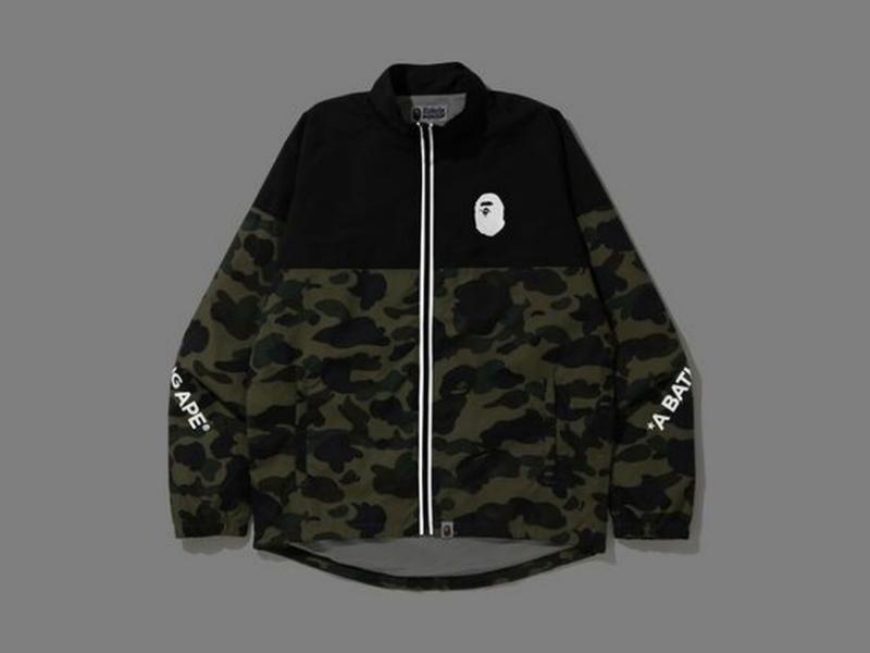Куртка BAPE 1st Camo Cycling Jacket Green