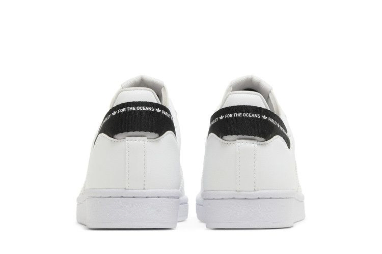Кроссовки Parley x adidas Superstar J 'White Black'