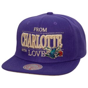 Mitchell-Ness-With-Love-Snapback-HWC-Charlotte-Hornets-Hat-300x300