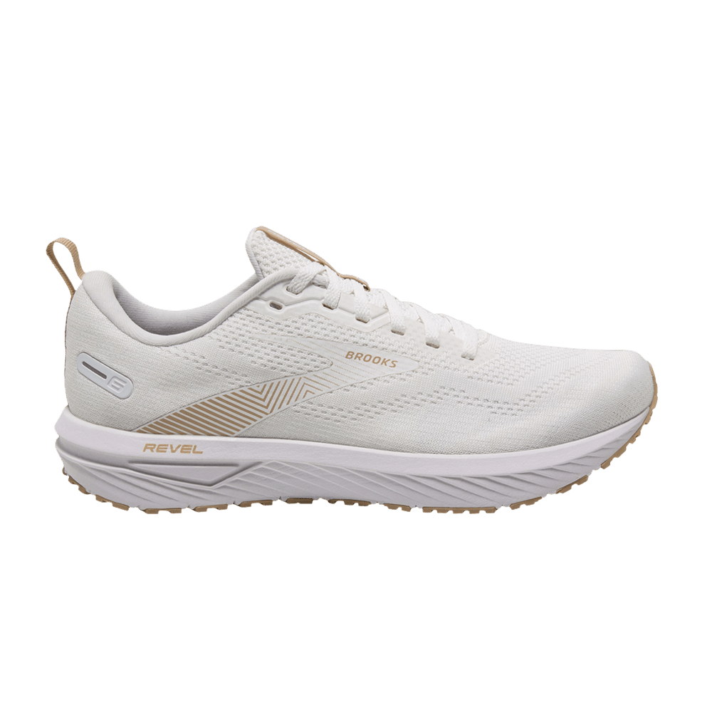Кроссовки Brooks Wmns Revel 6 'White Khaki'
