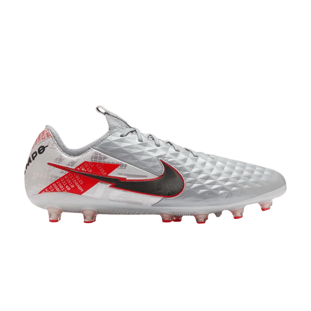 Krossovki-Nike-Tiempo-Legend-8-Elite-AG-Pro-Metallic-Grey-Crimson