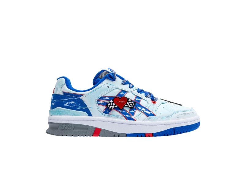 Кроссовки (di)vision x Asics EX89 Crafts For Mind – Baby Blue