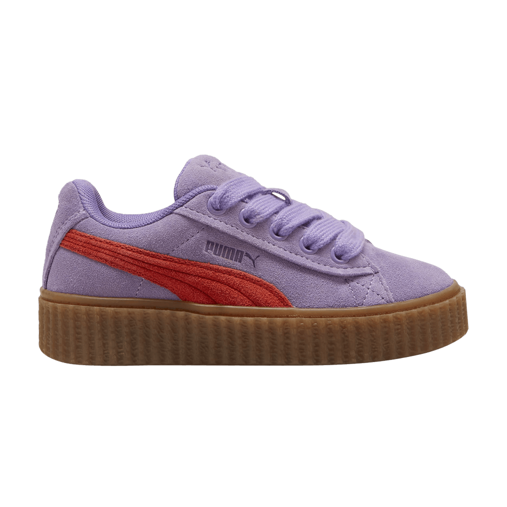 Кроссовки Fenty x Puma Creeper Phatty Little Kid 'Lavender Burnt Red'