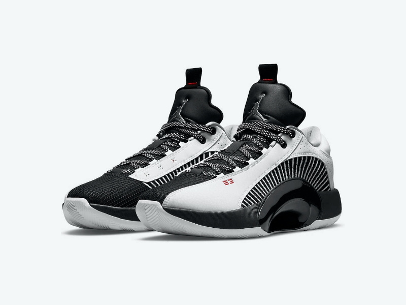 Кроссовки Air Jordan 35 Low White Black