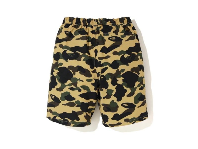 Спортивные шорты BAPE 1st Camo Drawstring Shorts Yellow