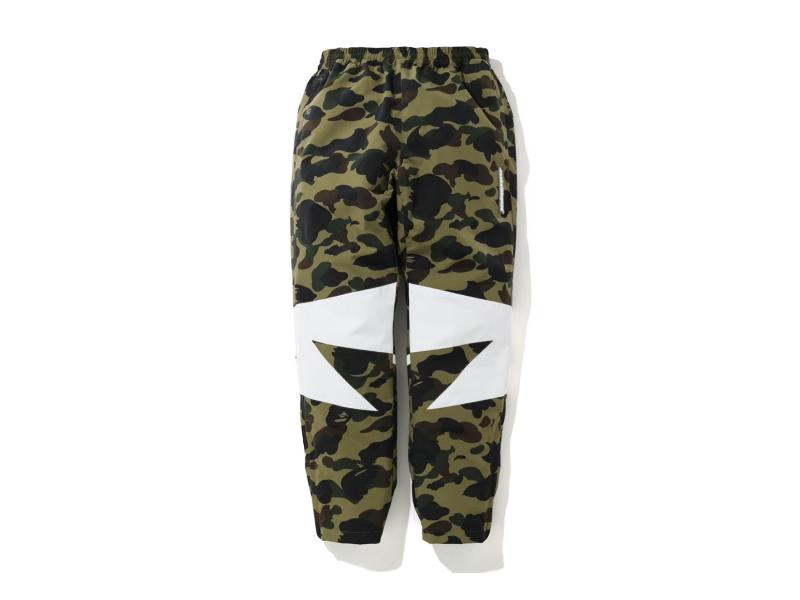 Спортивные штаны BAPE 1st Camo Bapesta Track Pants Green