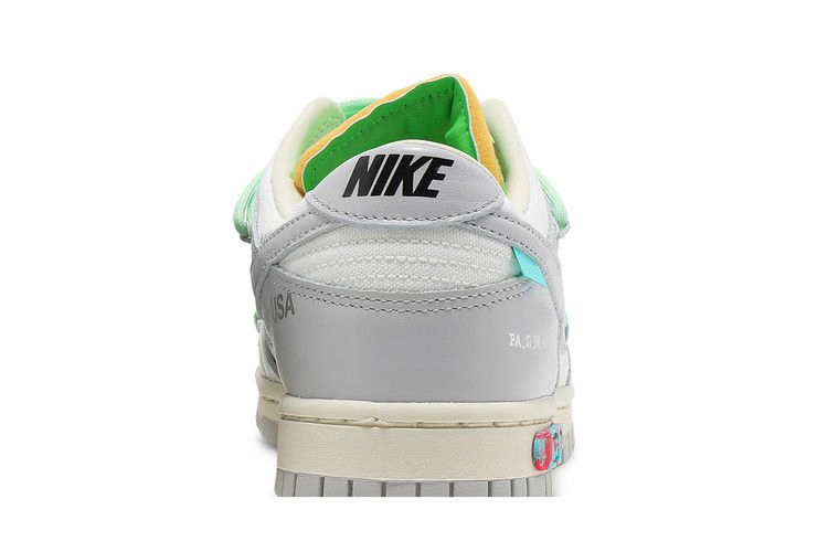 Кроссовки Off-White x Nike Dunk Low 'Lot 07 of 50'