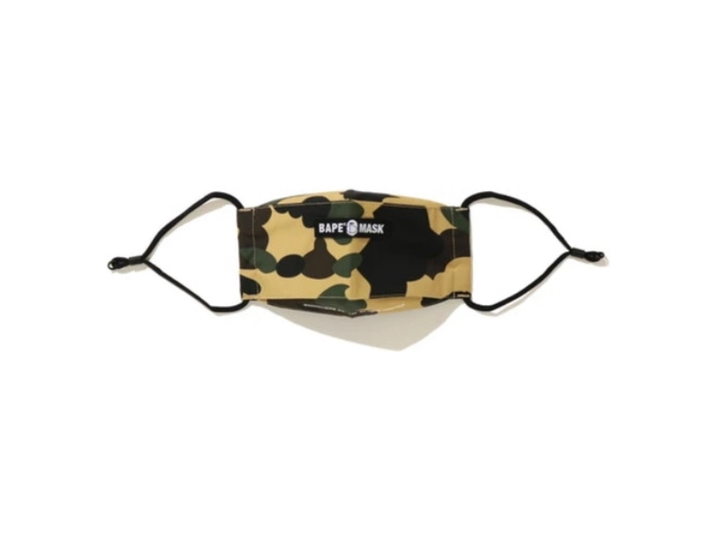 Маска BAPE 1st Camo Mask Yellow