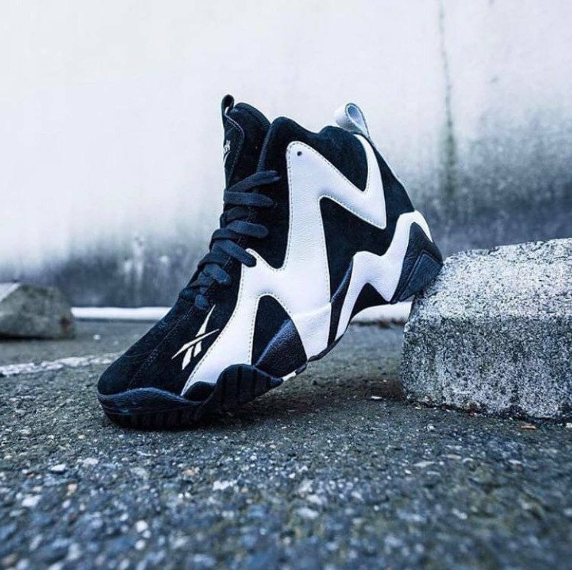 Кроссовки Reebok Kamikaze II Black White (2020)