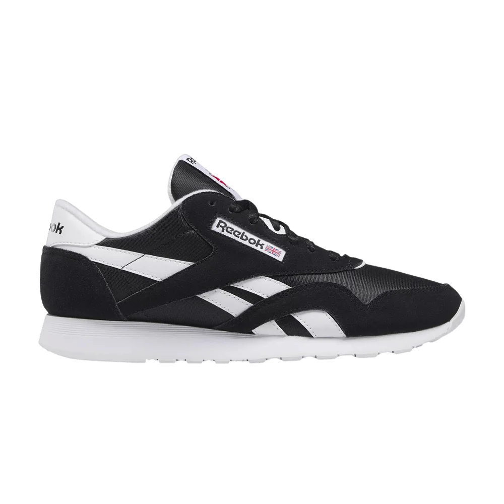 Krossovki-Reebok-Classic-Nylon-Black-White