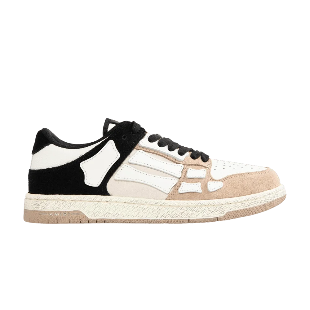 Krossovki-Amiri-Skel-Top-Low-Distressed-Black-Tan