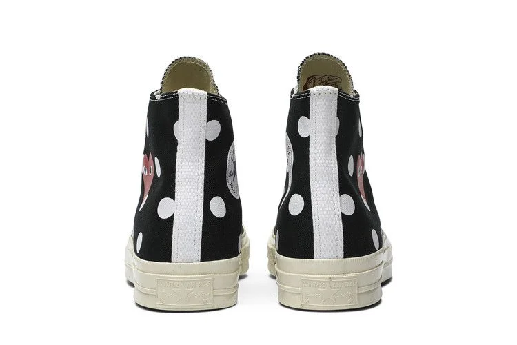 Кроссовки Comme des Garçons x Converse Chuck Taylor All Star 70 Hi 'Black Polka Dot'