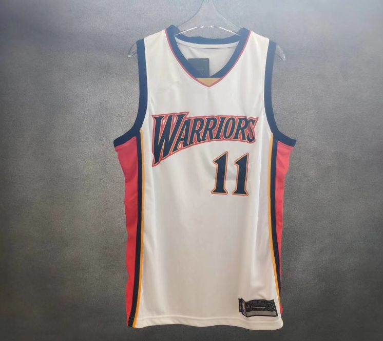 Баскетбольная джерси 2009-10 Klay Thompson Warriors #11 White
