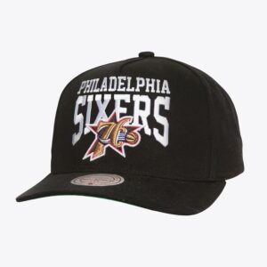 Mitchell-Ness-Black-Philadelphia-76ers-Hardwood-Classics-Big-Time-Pro-Snapback-Hat-300x300