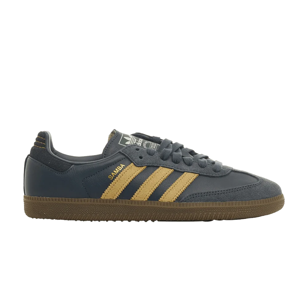 Кроссовки adidas Samba OG 'Shadow Navy Golden Bell Gum'