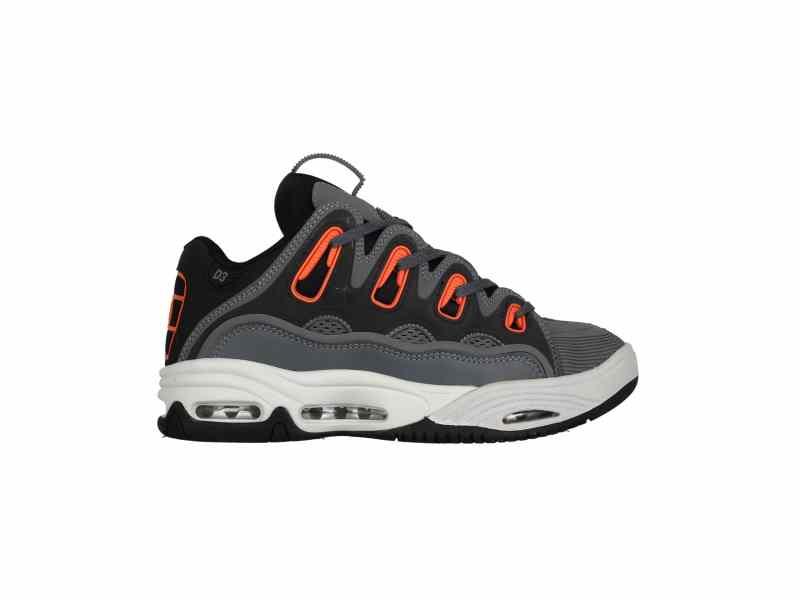 Кроссовки Osiris D3 2001 Charcoal Orange Black