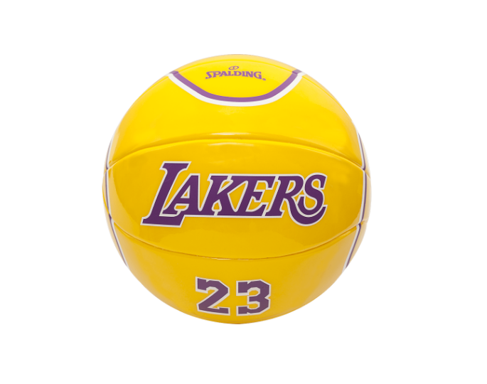 Коллекционный мяч 2020 Spalding NBA LA Lakers James 23 Ball