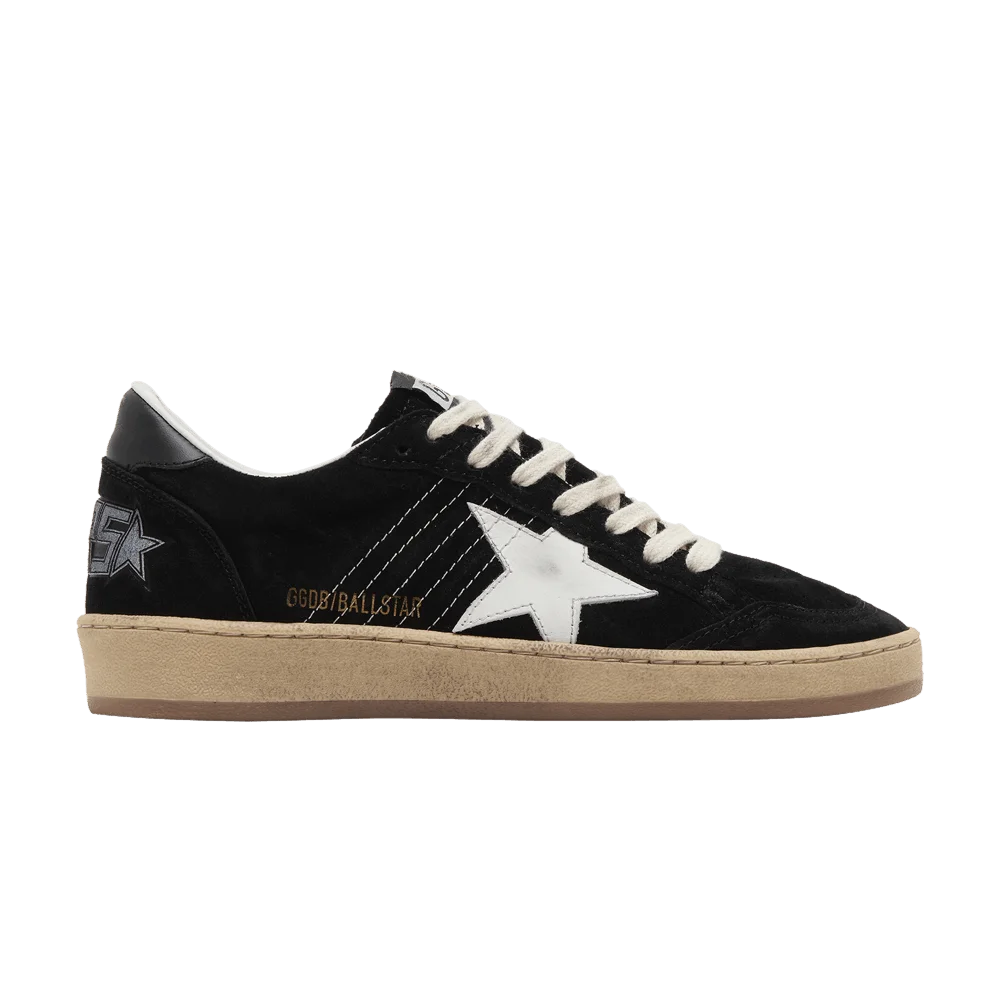 Кроссовки Golden Goose Wmns Ball Star 'Black White'