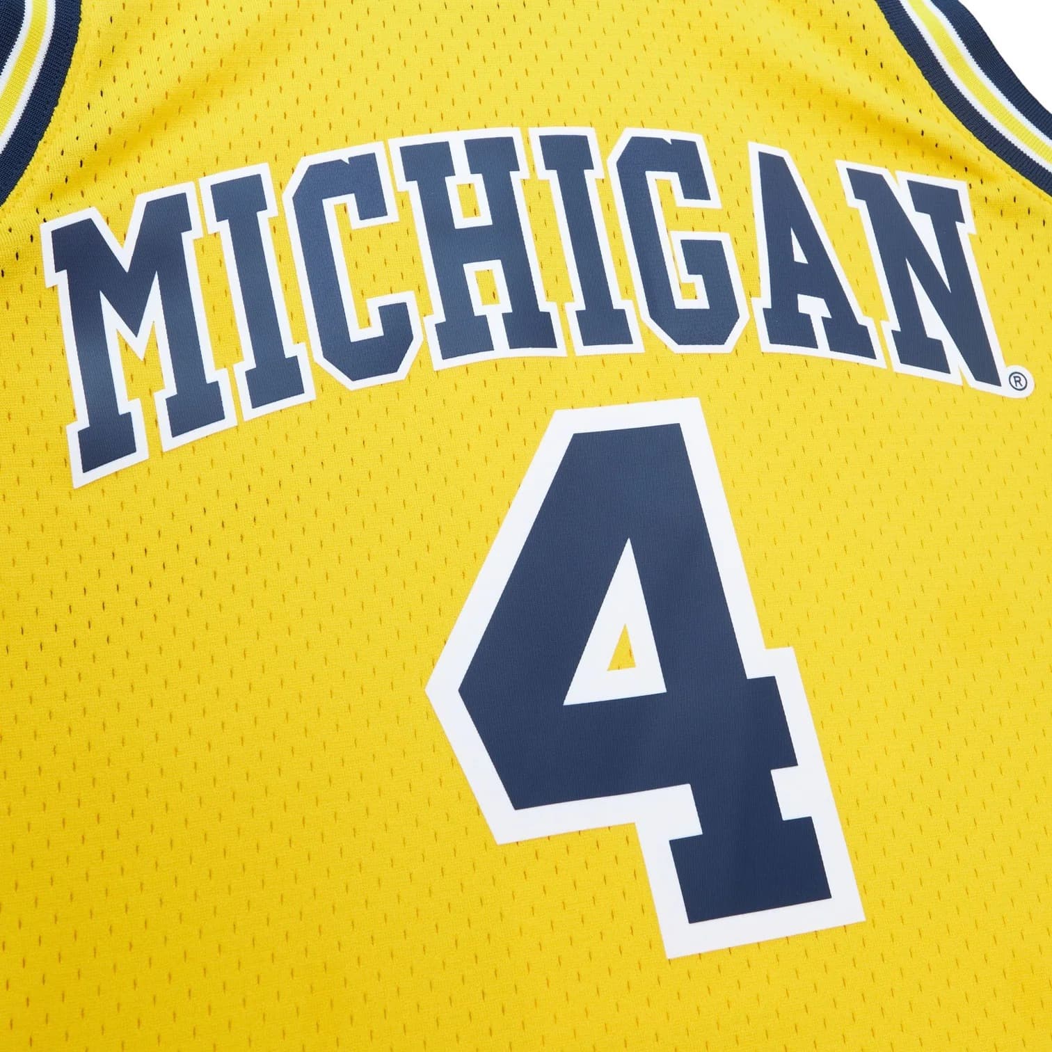 Баскетбольная джерси Mitchell & Ness Chris Webber Wolverines NCAA College Swingman Jersey