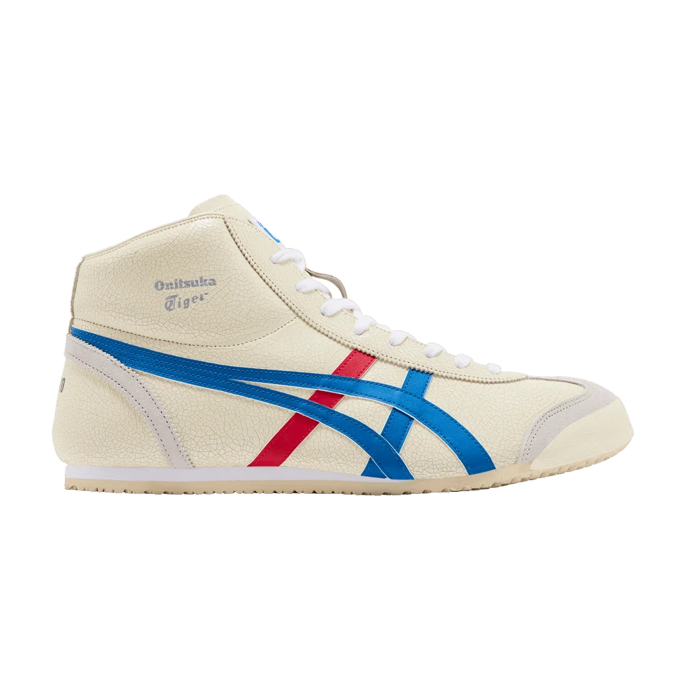 Кроссовки Onitsuka Tiger Mexico Mid Runner 'White Blue'
