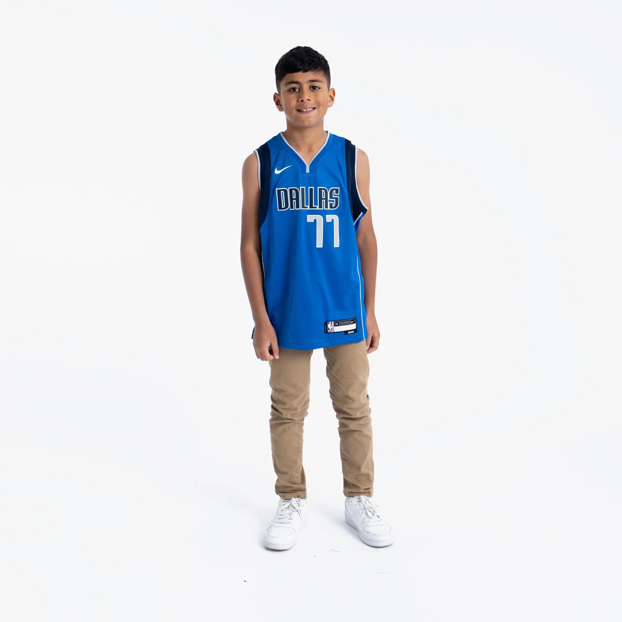 2022-2023-Dallas-Mavericks-Luka-Doncic-77-Youth-NBA-Swingman-Icon-Edition-Blue-Jersey-1
