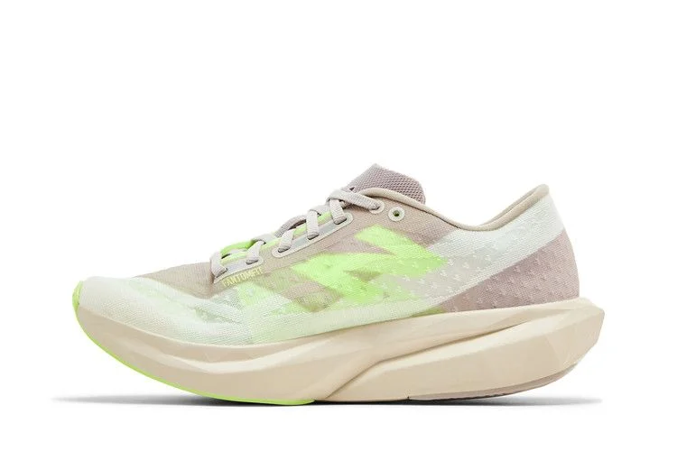 Кроссовки New Balance Wmns FuelCell Rebel v4 'Moonrock Bleached Lime Glo'