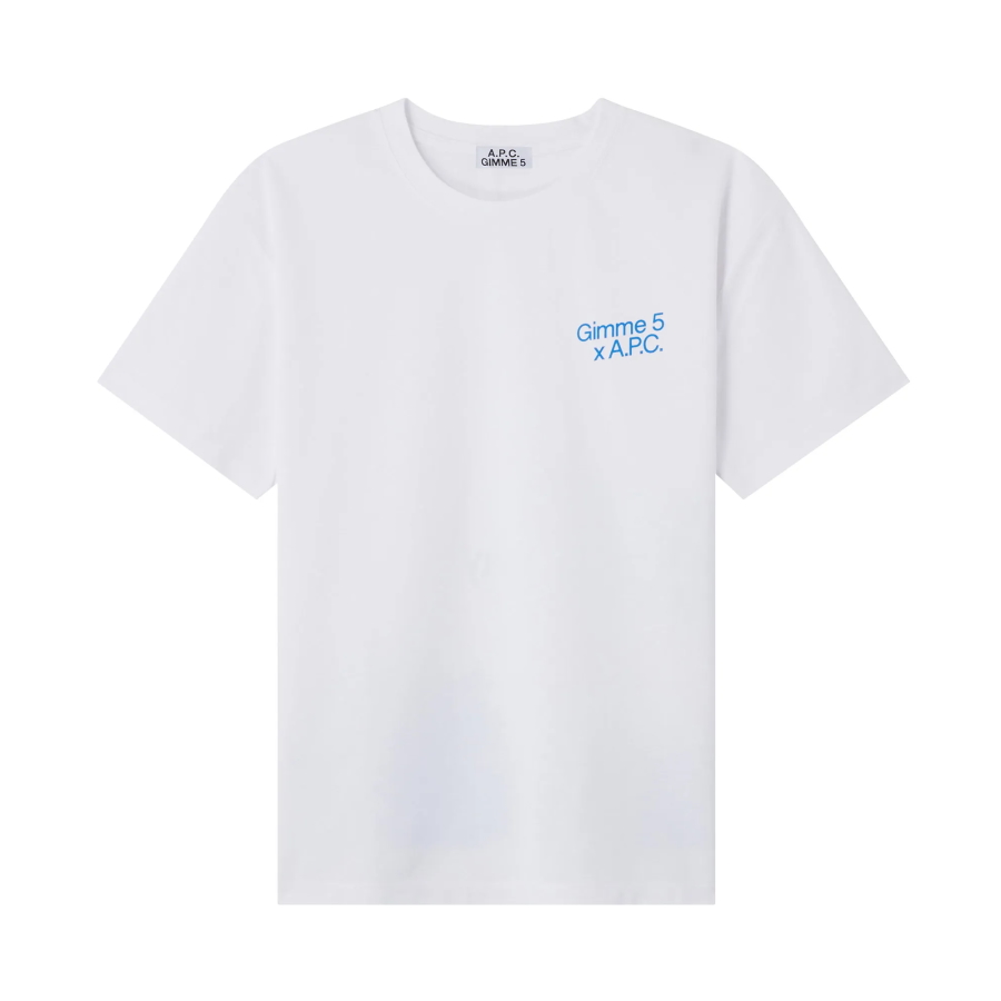 Футболка A.P.C. Steve T-shirt White