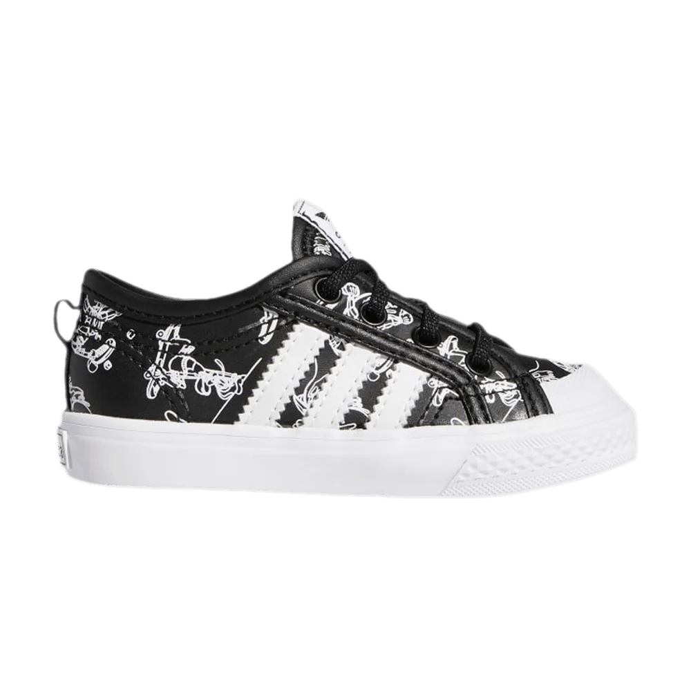 Krossovki-Disney-x-adidas-Nizza-Infant-Sport-Goofy-Pack-Black