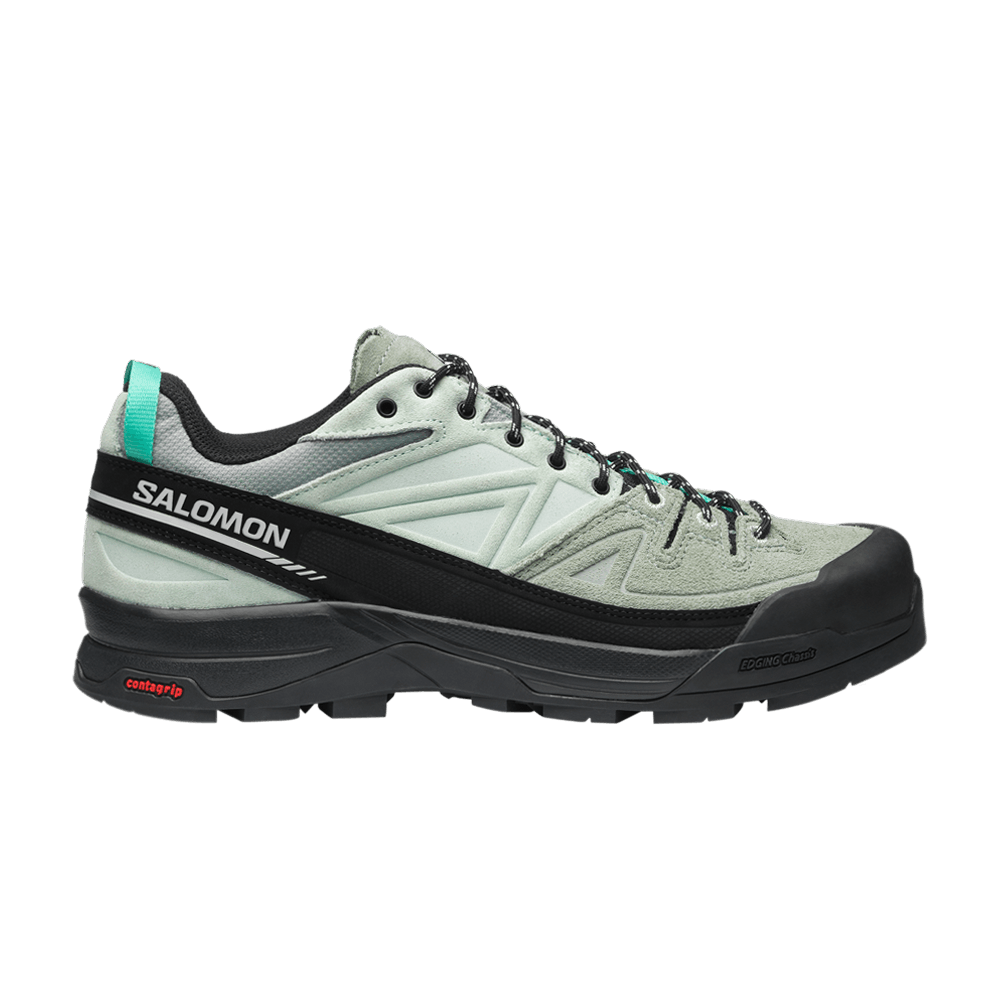 Кроссовки Salomon X-ALP Leather 'Green Milieu'