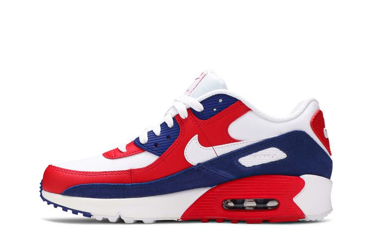 Кроссовки Nike Air Max 90 Leather GS 'USA 2020'