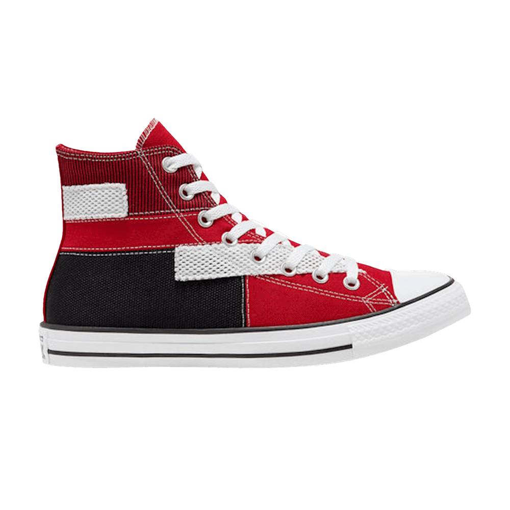 Кроссовки Converse Chuck Taylor All Star High 'Patchwork - University Red'