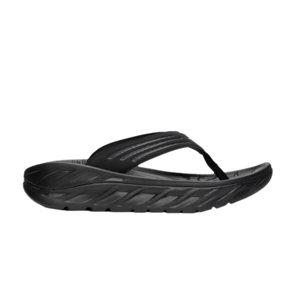 HOKA-Ora-Recovery-Flip-Slide-Black