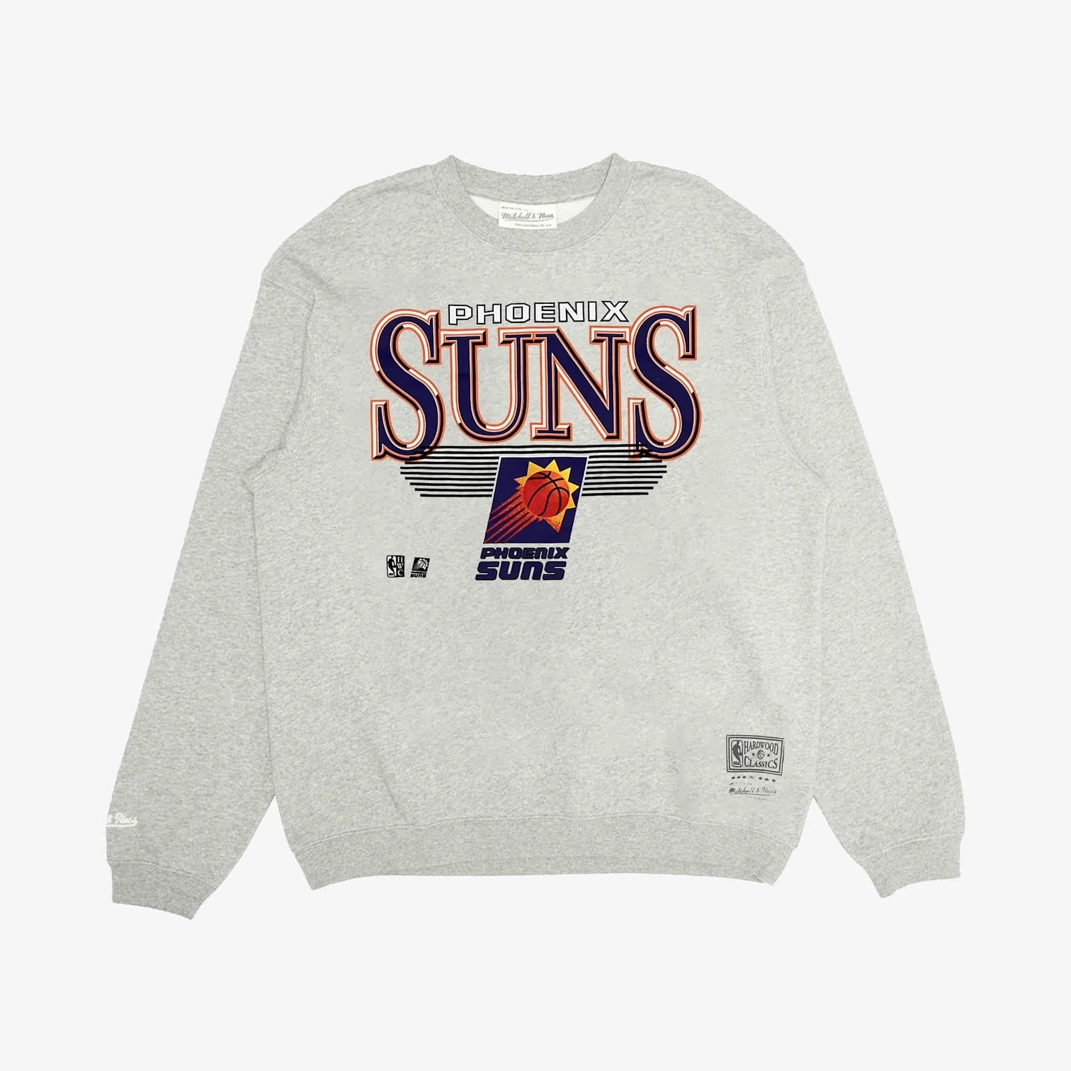 Футболка Mitchell & Ness Phoenix Suns Underscore Wordmark NBA Crew Neck Jumper