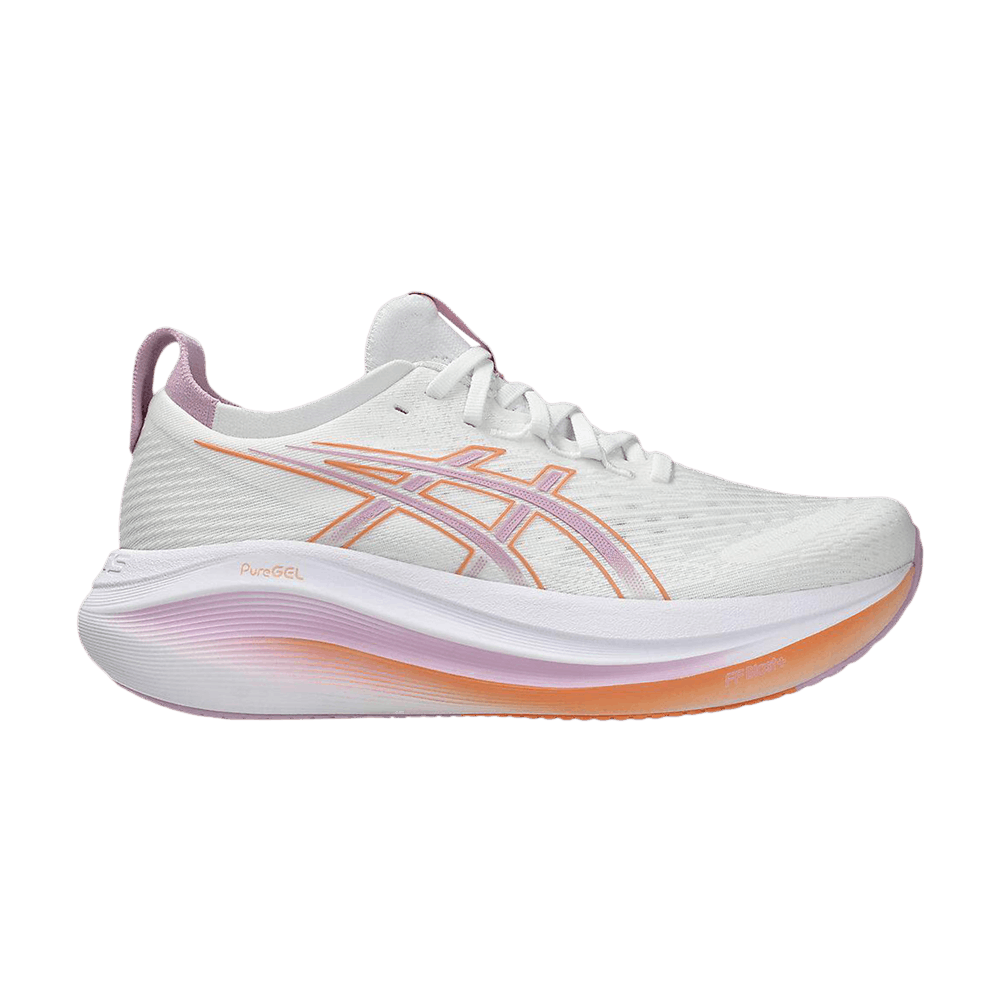 Кроссовки ASICS Wmns Gel Nimbus 27 Wide 'White Light Ube'